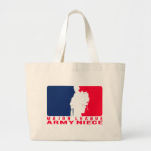 Major League Army Niece Tote Bag