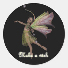 Make a wish fairy Sticker