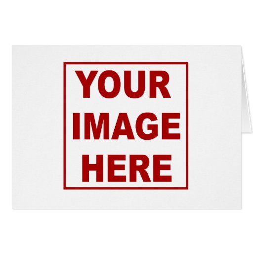 Make It Yourself Custom Note Card