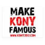 Make Kony Famous - Kony 2012 Postcards