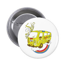 Make Love Not War Van ~ 60s Hippie Peace Sign Pinback Buttons