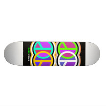 MAKE PEACE ART SKATEBOARDS
