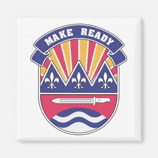 make ready logo fridge magnet