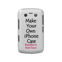 Make your own Blackberry Bold Case