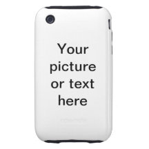 Make your own custom personalised iPhone 3 tough case