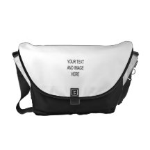 Make your own custom personalised messenger bag