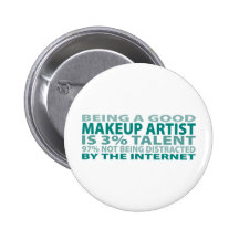 Makeup Artist 3% Talent Buttons