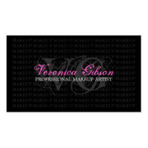 MAKEUP ARTIST BUSINESS CARD
