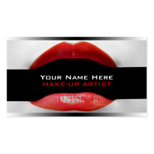 MakeUp Artist Business Cards
