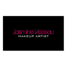 Makeup Artist Business Cards