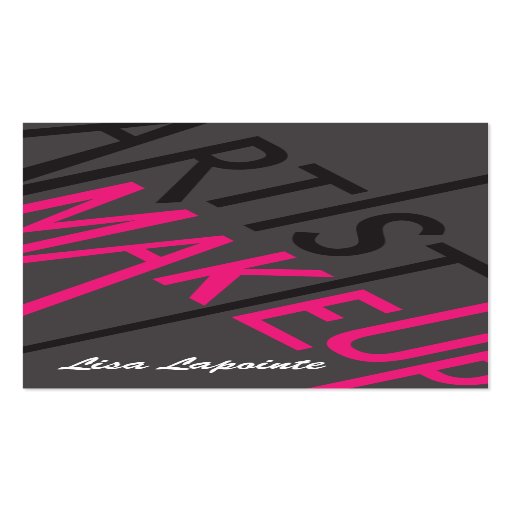 Makeup Artist Business Cards