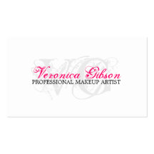 MAKEUP ARTIST BUSINESS CARDS
