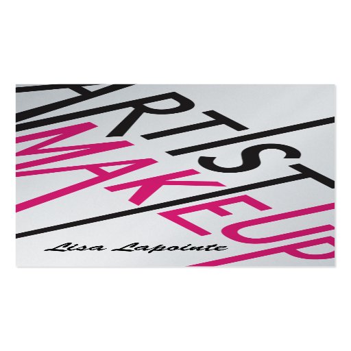 Makeup Artist Business Cards