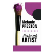 Makeup Artist Business Cards
