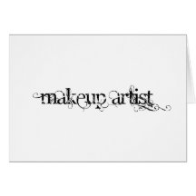 Makeup Artist Greeting Card