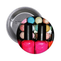 Makeup Artist Nail Polishe Eye Shadow Palette Pin