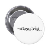 Makeup Artist Pinback Button