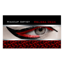 Makeup Artist Salon Print Business Card business cards