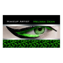 Makeup Artist Salon Print Business Card business cards