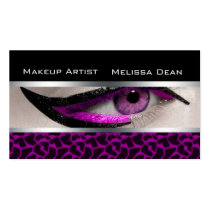 Makeup Artist Salon Print Business Card business cards