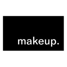 makeup. business card templates