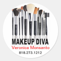 Makeup Diva for Makeup Artists Sticker