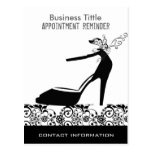Makeup & Facial  Appointment Reminder Postcards