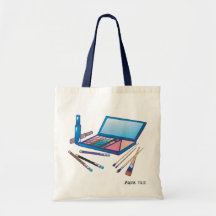 Makeup Tote Canvas Bags