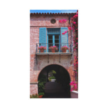 Malaga Cove Plaza, Palos Verdes CA Gallery Wrap Canvas