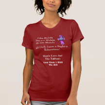 Malala you cant kill us all  T SHIRT 4