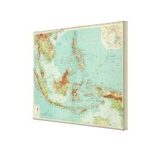 Malay Archipelago Canvas Prints