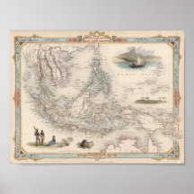 Malay Archipelago, or East India Islands Posters