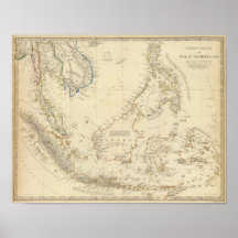 Malay Archipelago Print