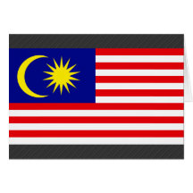 Malaysia Flag Cards