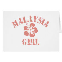 MALAYSIA GREETING CARD