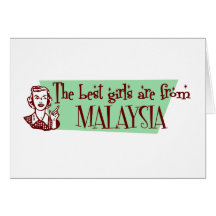 MALAYSIA GREETING CARD