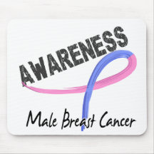 Male Breast Cancer Awareness 3 Mouse Pad