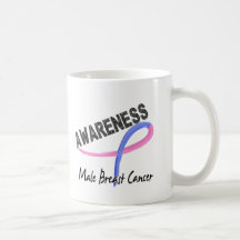 Male Breast Cancer Awareness 3 Mugs