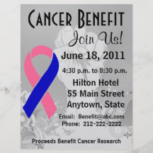 Male Breast Cancer Personalised Benefit Flyer