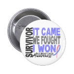 Male Breast Cancer Survivor It Came We Fought Pin