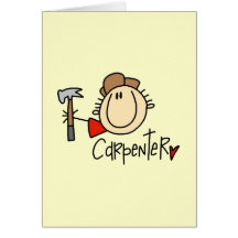 Male Carpenter Card