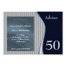 Male Elegant Invite