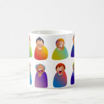 Male Emoticons Mug