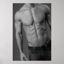 Male Fitness Model Poster #4