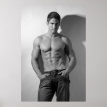 Male Hunk Poster #3000