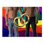 Male Marriage Postcards