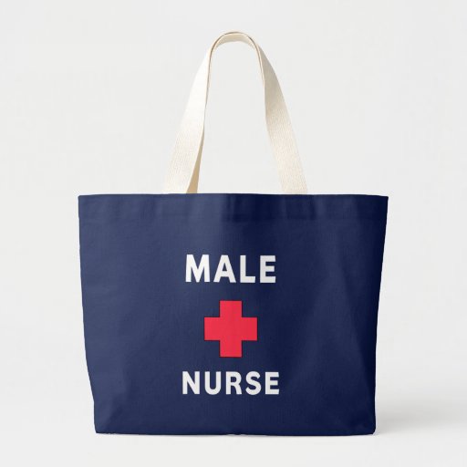 Male Nurse Tote Bags