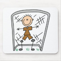 Male Soccer Goal Keeper T-shirts and Gifts Mousepad
