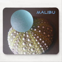 Maliblue - Sea Glass and Urchin Mousepad