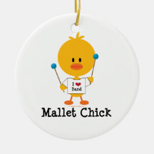Mallet Chick Ornament